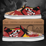 Monkey D Luffy Slip-On Shoes TT1512