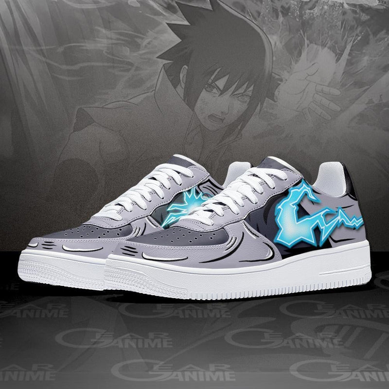 Uchiha Sasuke Air Sneakers Anime Lightning Skill06