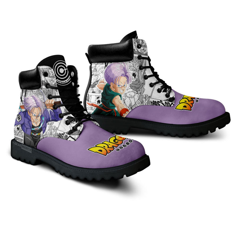 Trunks Boots Shoes Anime Custom