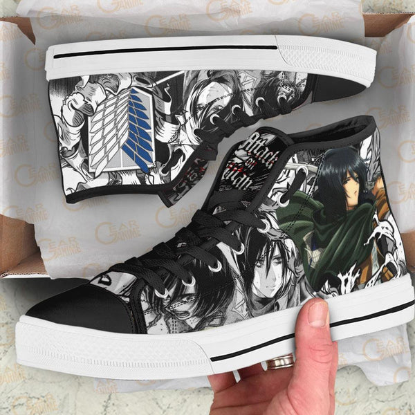 Mikasa Ackerman High Top Shoes TT2508