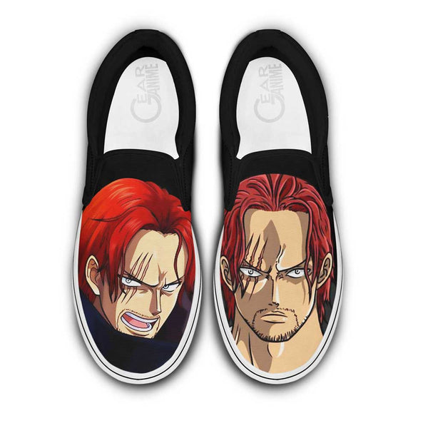 Shanks Red Hair Slip-On Shoes NTT040