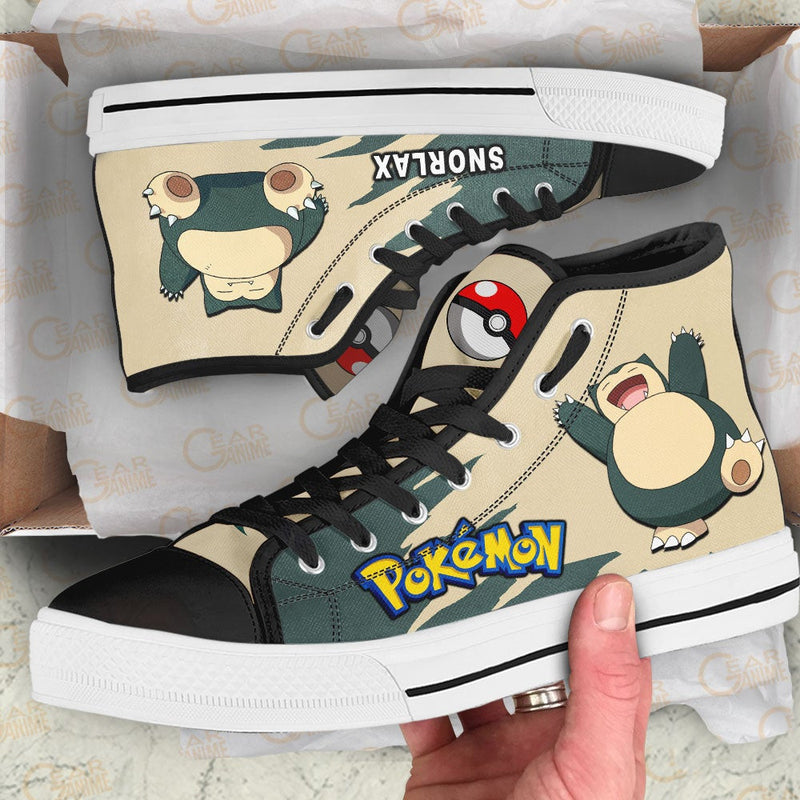 Snorlax High Top Shoes