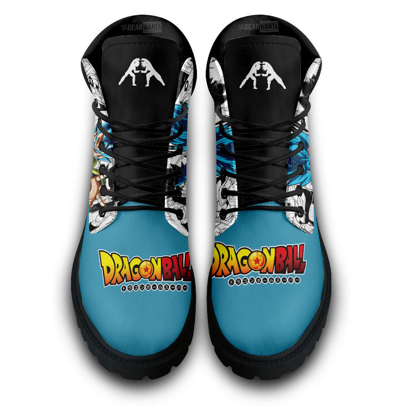 Gogeta Boots Shoes Anime Custom