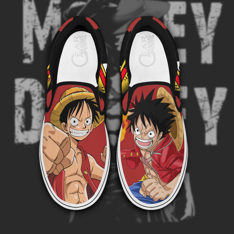 Monkey D Luffy Slip-On Shoes TT1512