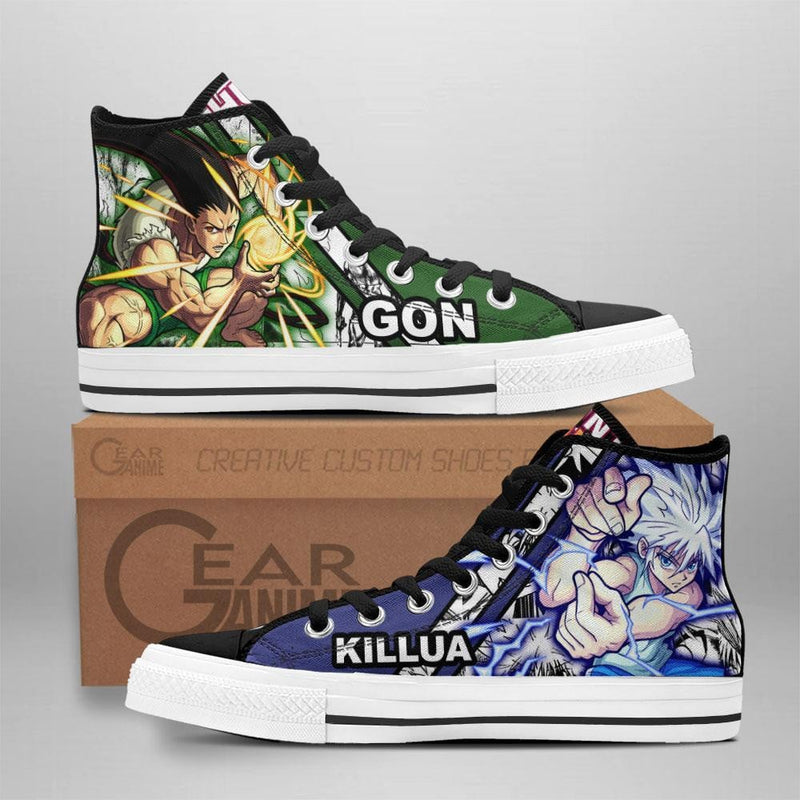 Gon and Killua High Top Shoes TT2608