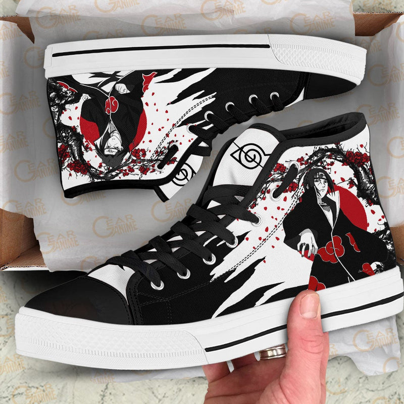 Itachi Uchiha High Top Shoes