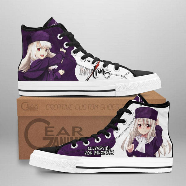 Fate Zero Illyasviel Von Einzbern High Top Shoes NTT101