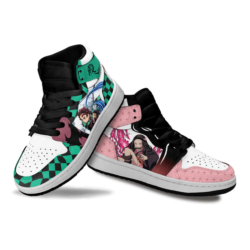 Tanjro and Nezuko Kamado Kids Sneakers MV3012