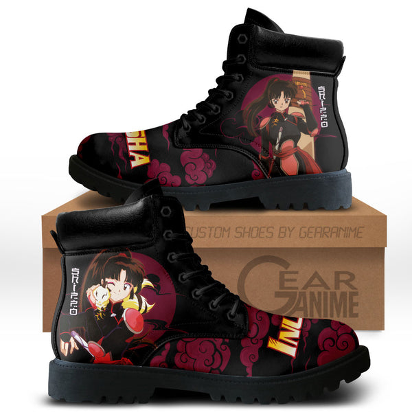 InuYasha Sango Boots Shoes Anime Custom MV1912