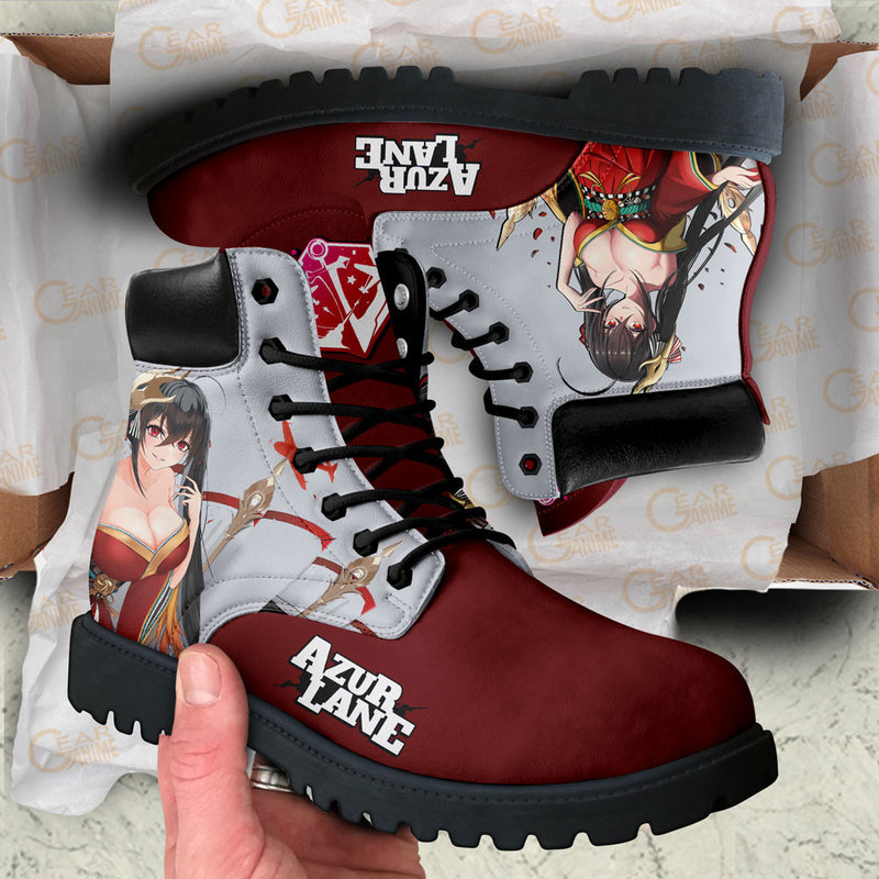 Azur Lane Taihou Boots Anime Custom Game Shoes NTT211