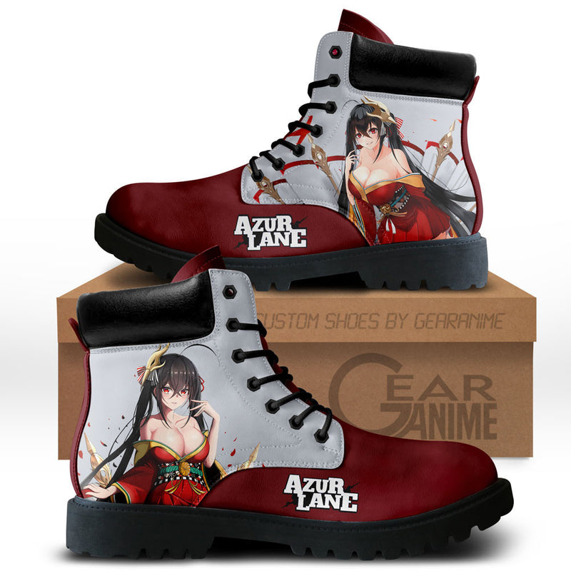 Azur Lane Taihou Boots Anime Custom Game Shoes NTT211