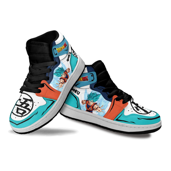 Goku Blue Kids Sneakers MV3012