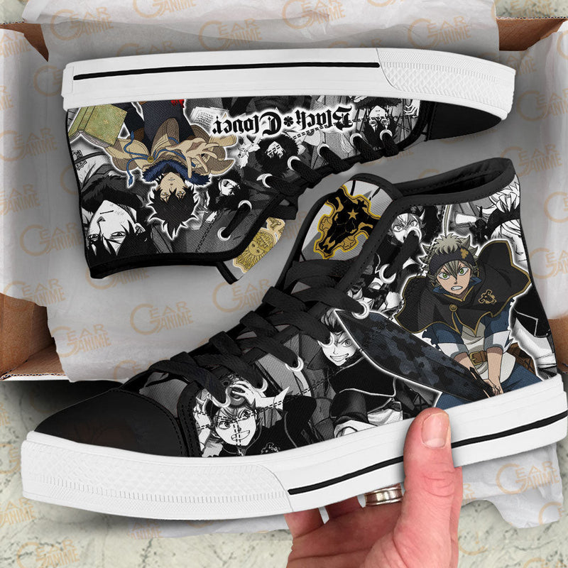 Yuno and Asta High Top Shoes