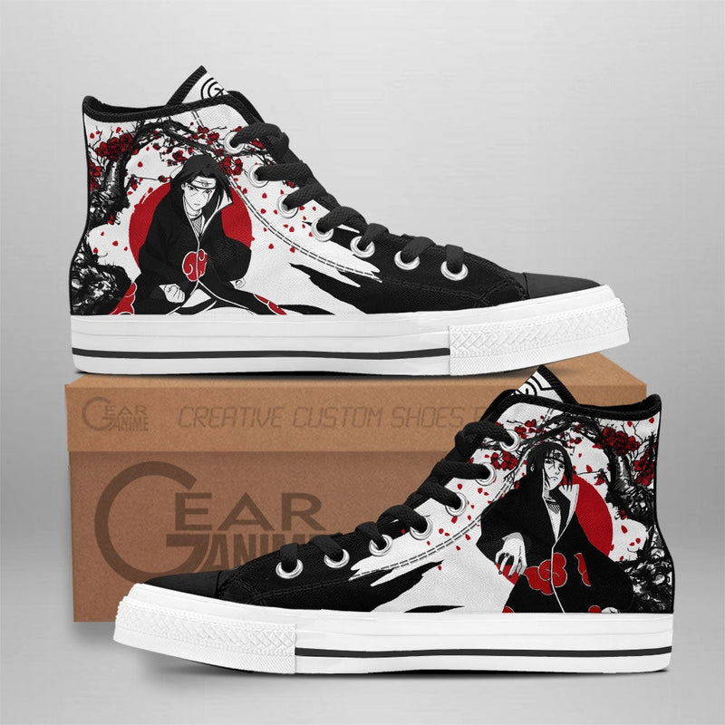 Itachi Uchiha High Top Shoes