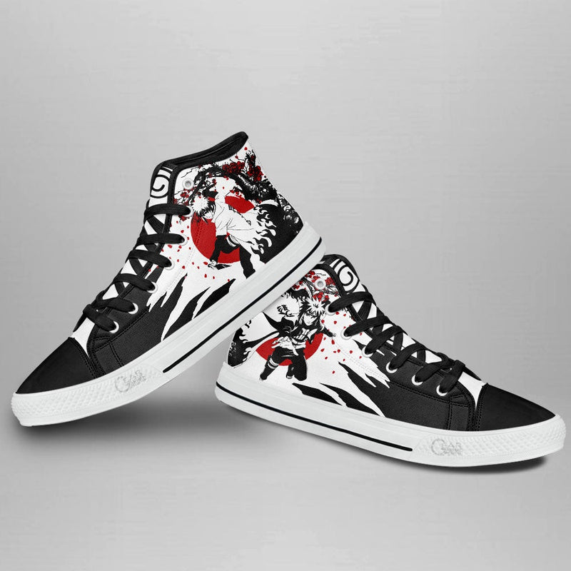 Minato Namikaze High Top Shoes