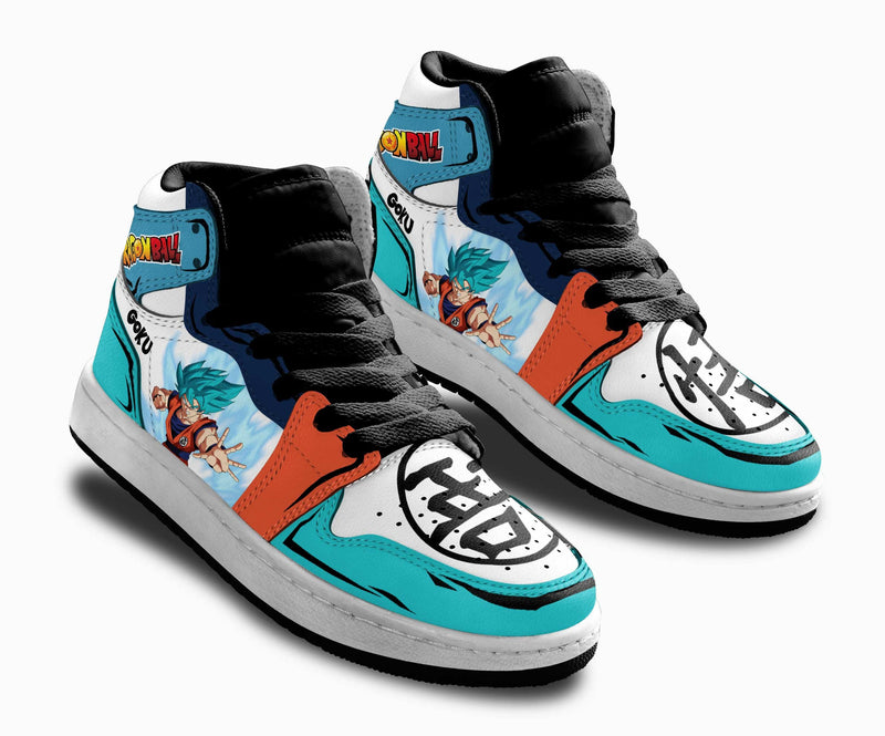 Goku Blue Kids Sneakers MV3012