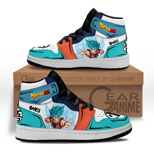 Goku Blue Kids Sneakers MV3012