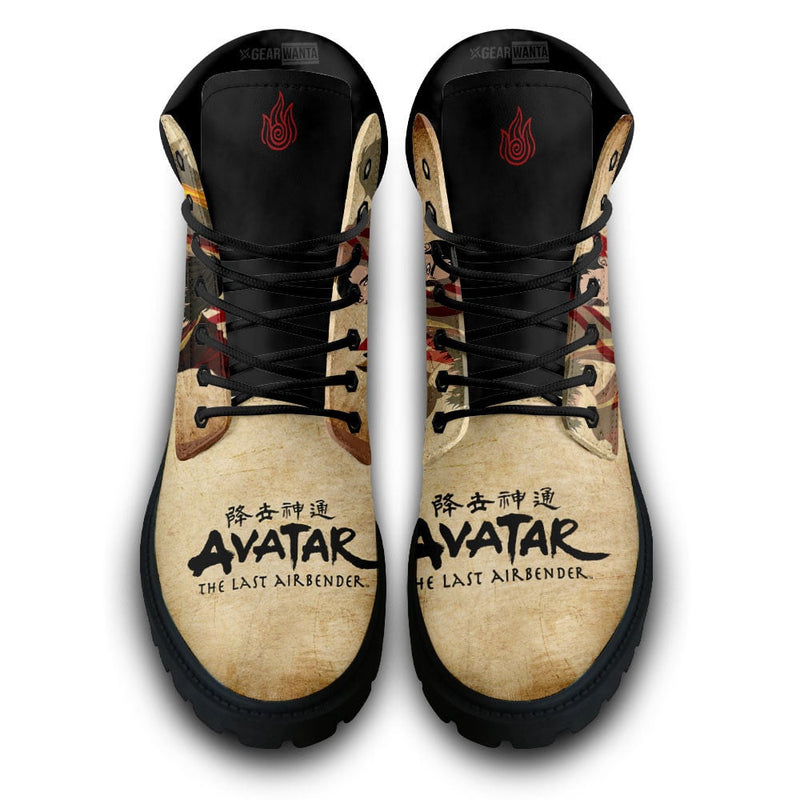 Avatar The Last Zuko Boots Shoes Anime Custom MV1312