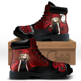 Shaman King Anna Kyoyama Boots Shoes Anime Custom NTT191