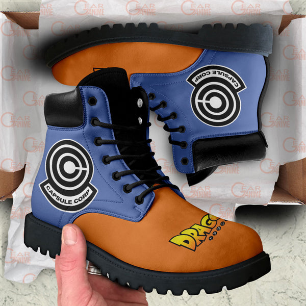 Capsule Corp Symbol Boots Shoes Anime Custom MV1212