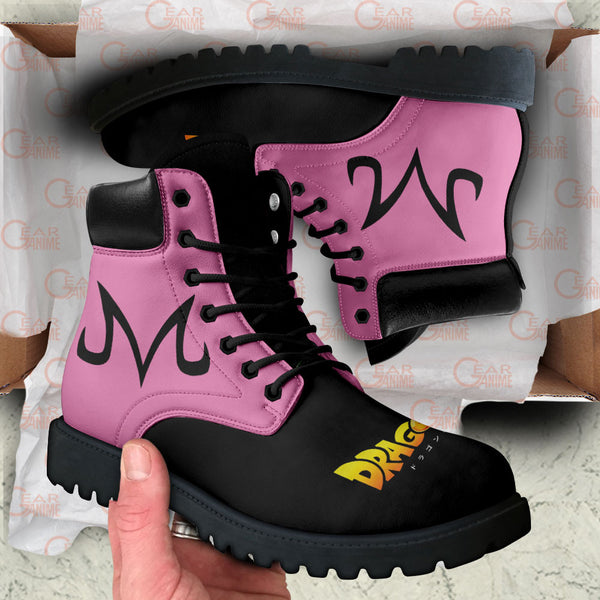 Majin Buu Symbol Boots Shoes Anime Custom MV1212