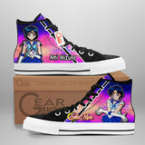 Sailor Mercury High Top Shoes NTT090