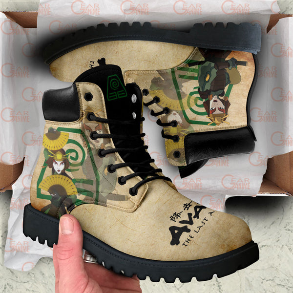 Avatar The Last Suki Boots Shoes Anime Custom MV1312