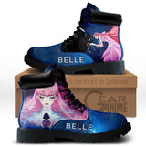 Belle Boots Shoes Anime Custom NTT121