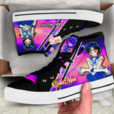 Sailor Mercury High Top Shoes NTT090