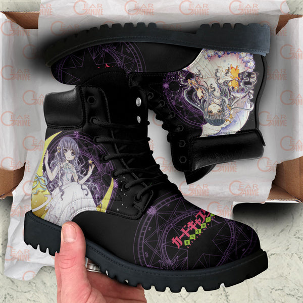 Cardcaptor Sakura Tomoyo Daidouji Boots Shoes Anime Custom MV1912