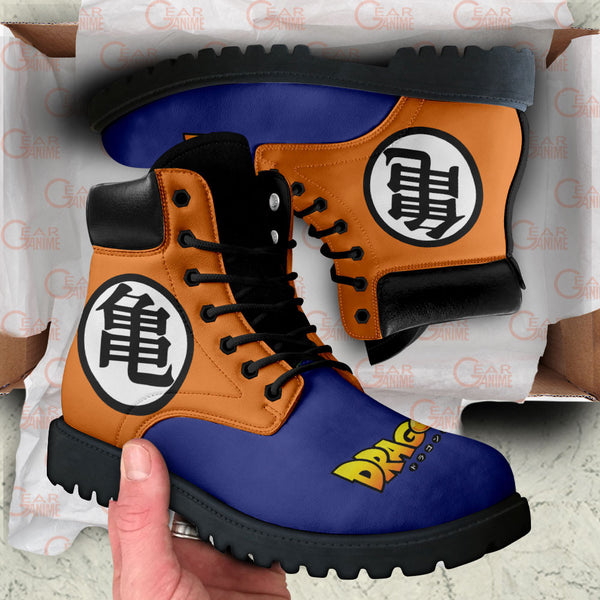 Master Roshi Symbol Boots Shoes Anime Custom MV1212