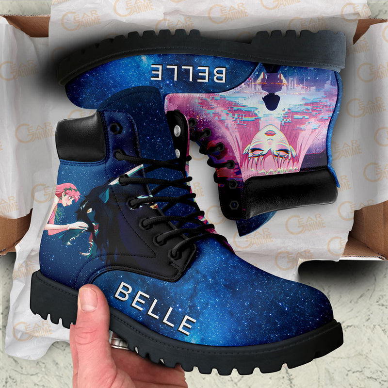 Belle Boots Shoes Anime Custom NTT121