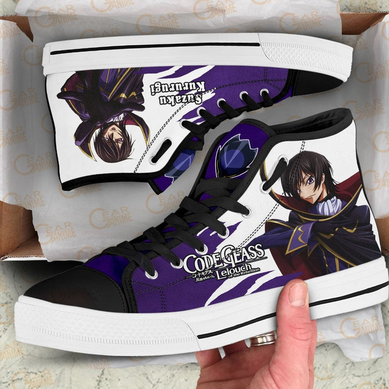 Lelouch Lamperouge High Top Shoes