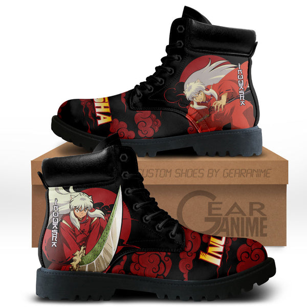 InuYasha Boots Shoes Anime Custom MV1912