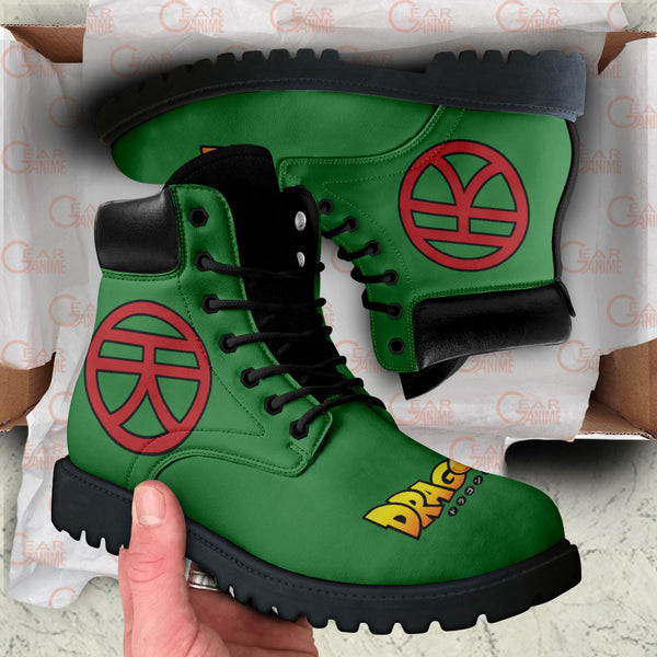 Tien Shinhan Symbol Boots Shoes Anime Custom MV1212