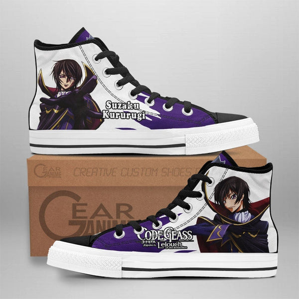 Lelouch Lamperouge High Top Shoes