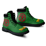 Tien Shinhan Symbol Boots Shoes Anime Custom MV1212