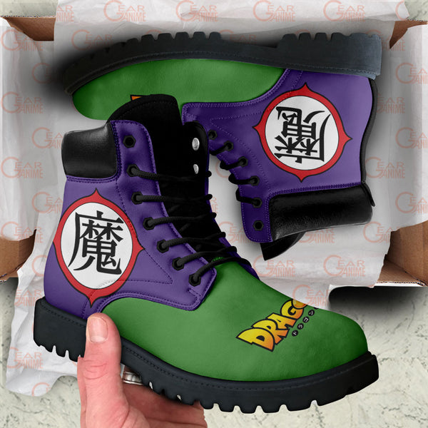 King Piccolo Symbol Boots Shoes Anime Custom MV1212