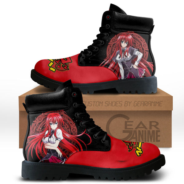 DxD Rias Gremory Boots Shoes Anime Custom MV1212