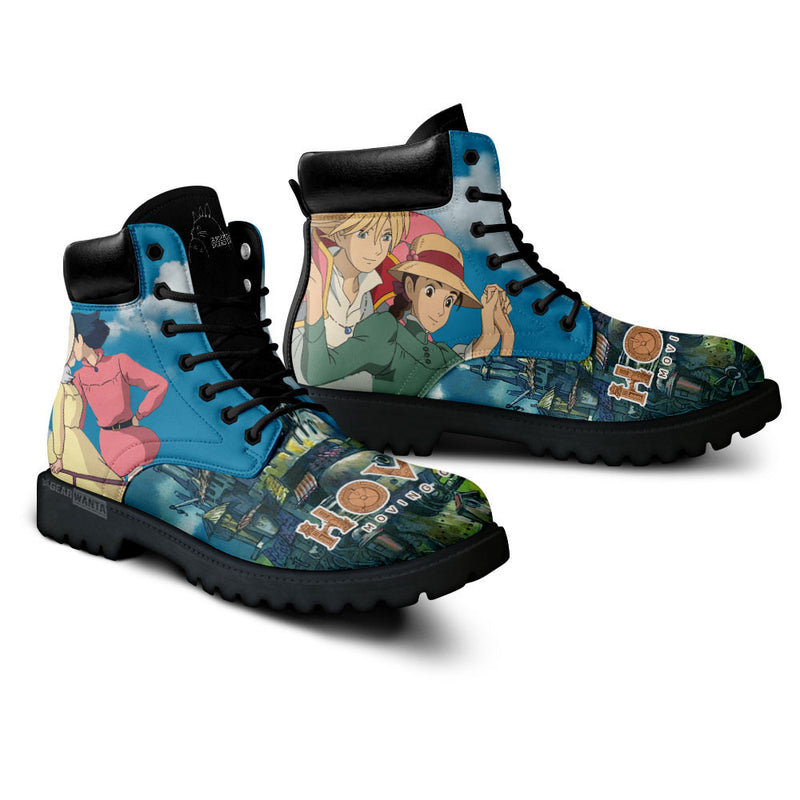 Howl's Moving Castle Boots Shoes Anime Custom MV1212