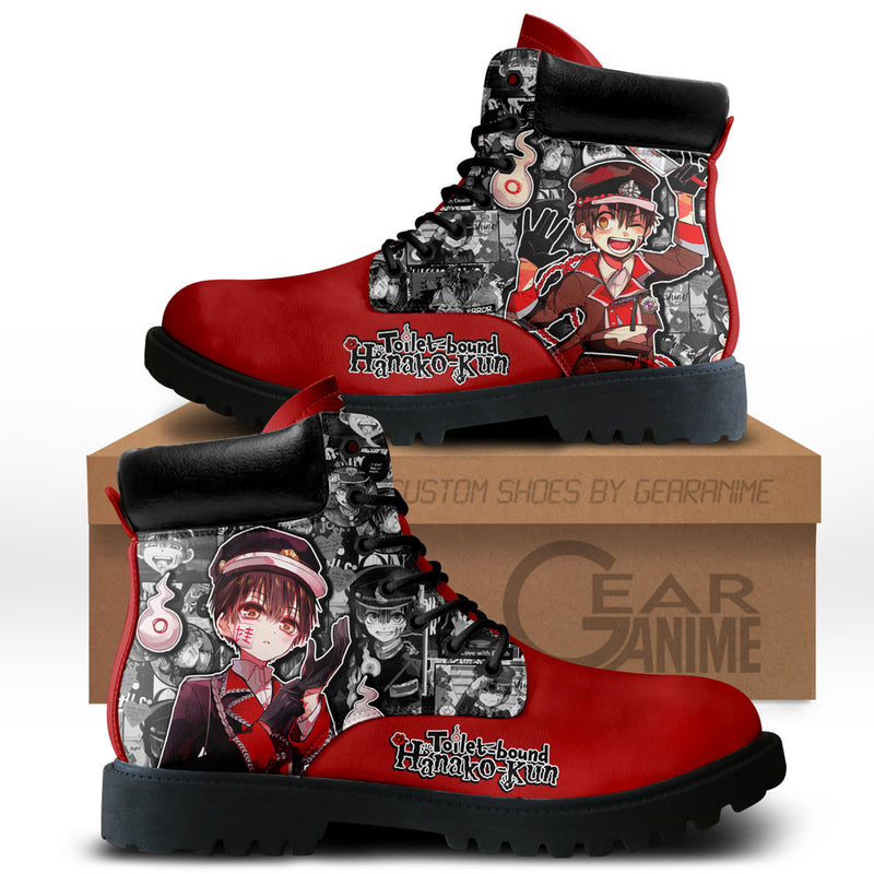 Toilet-bound Boots Shoes Anime Custom NTT271