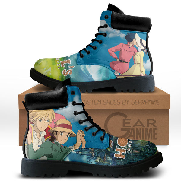 Howl's Moving Castle Boots Shoes Anime Custom MV1212