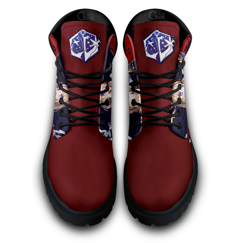 Azur Lane Z23 Boots Anime Custom Game Shoes NTT211