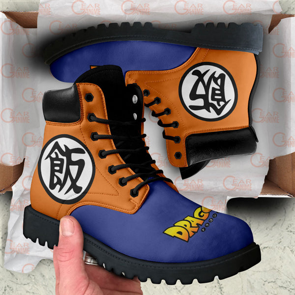 Gohan Symbol Boots Shoes Anime Custom MV1212