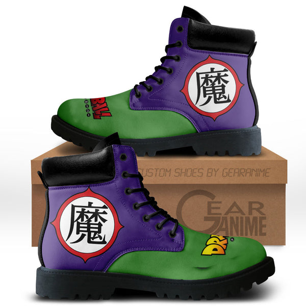 King Piccolo Symbol Boots Shoes Anime Custom MV1212