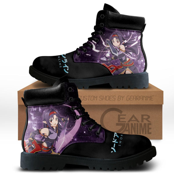 Yuuki Boots Shoes Anime Custom MV1110