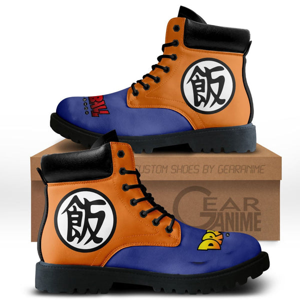 Gohan Symbol Boots Shoes Anime Custom MV1212