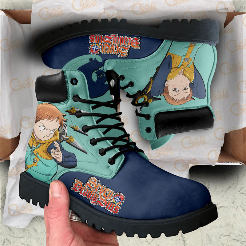 King Boots Shoes Anime Custom NTT111