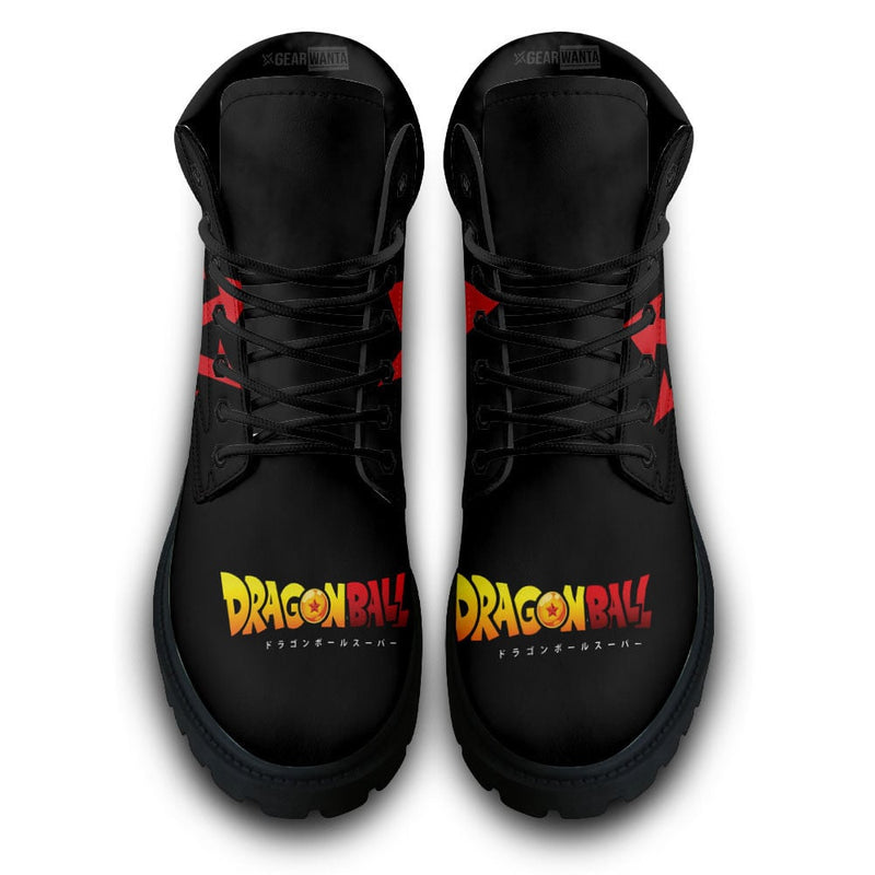 The Saiyan Royal Family Symbol Boots Shoes Anime Custom MV1212