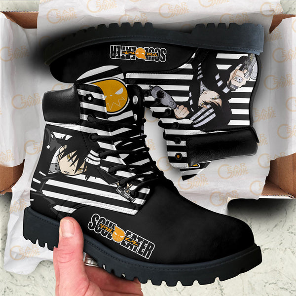 Death the Kid Boots Shoes Anime Custom NTT121